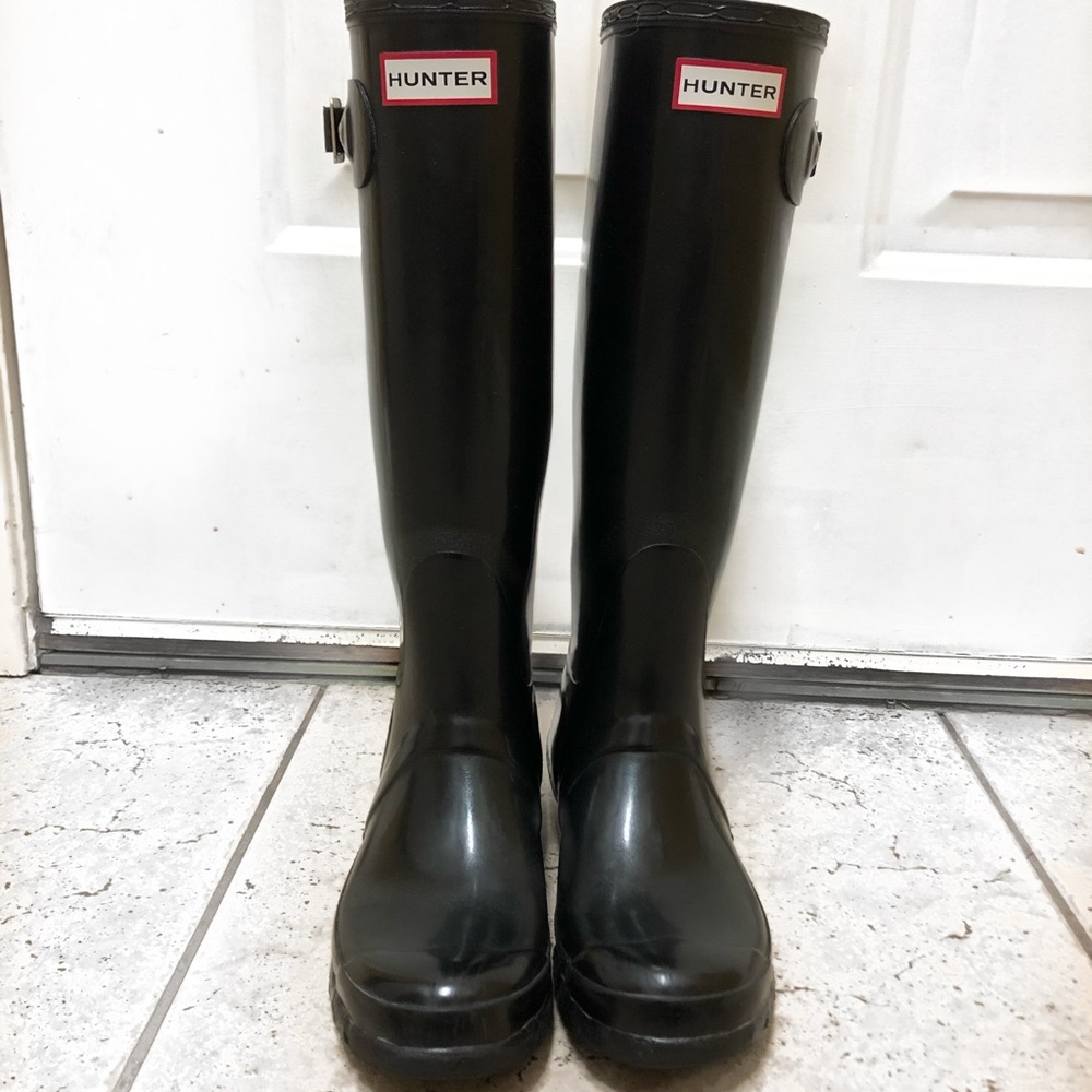 Original Tall Glossy Hunter Rainboots